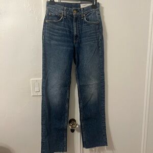 Rag and Bone jeans Harlow mid right straight
